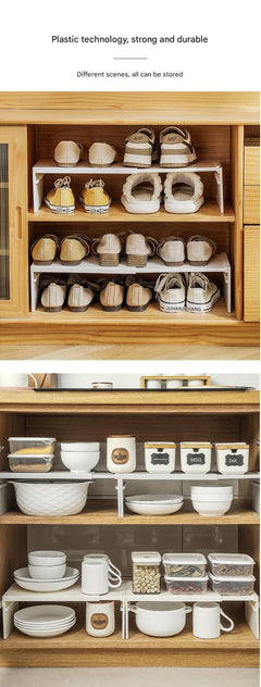 spices arranged neatly on kitchen rack