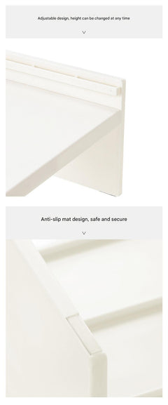 grey and beige ABS kitchen storage solution