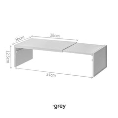 compact kitchen storage rack on countertop