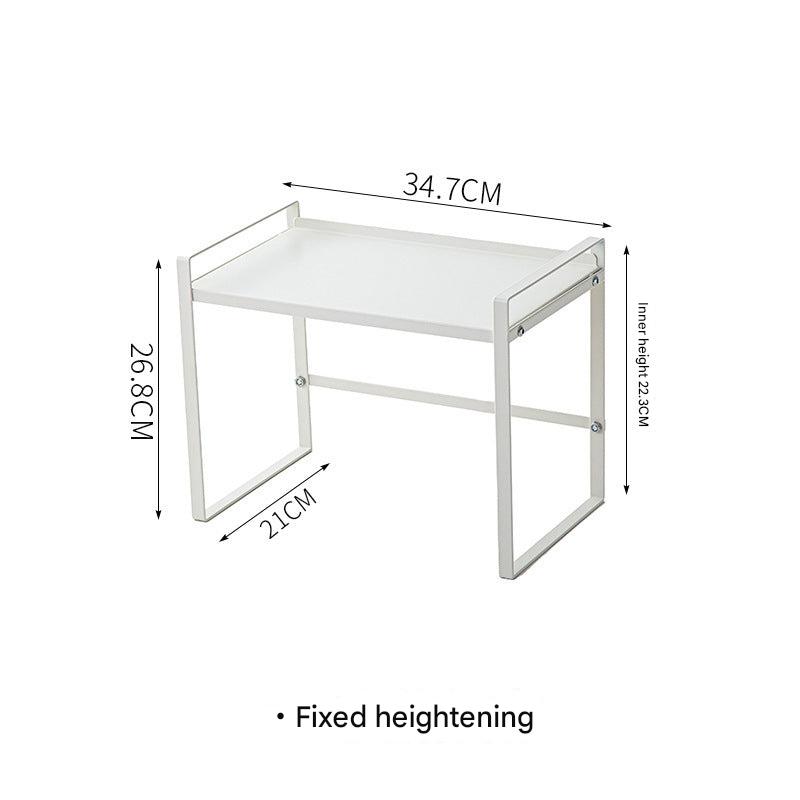 functional kitchen shelf with spices
