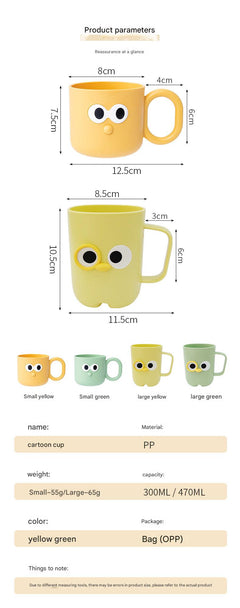 eco-friendly toothbrush rinse cup for couples