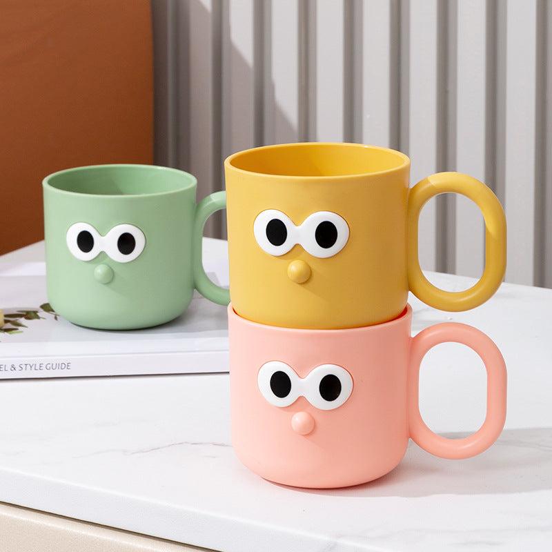eco-friendly toothbrush rinse cup for couples