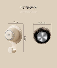 Functional wall hole cover hook image 5