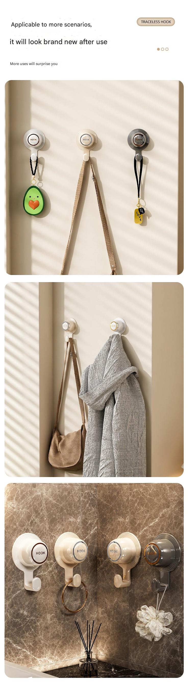 Functional wall hole cover hook image 9