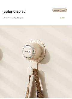 Functional wall hole cover hook image 2