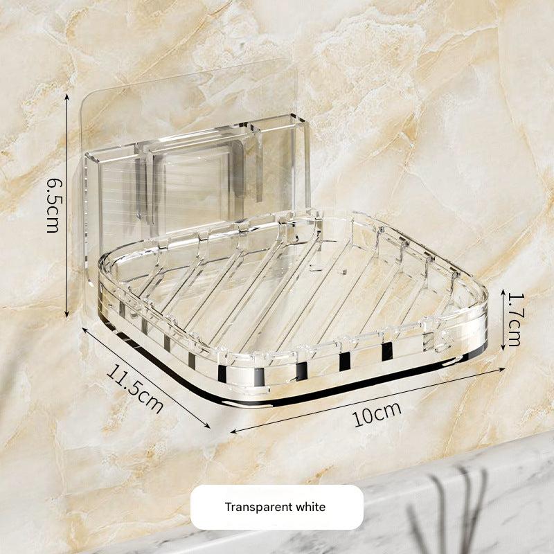 Multiple colour options of wall-mounted soap holder