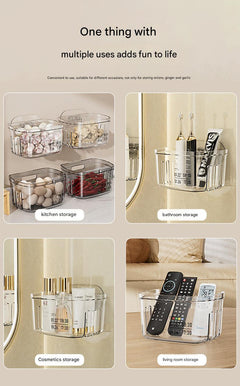 Wall-mounted spice rack showcasing essential spices