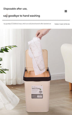 Close-up of Spin Mop Head for Cleaning