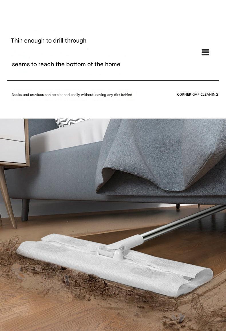 Mop in Use for Household Cleaning