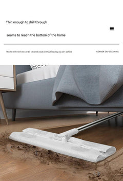 Mop in Use for Household Cleaning