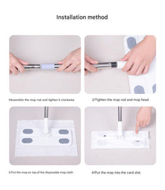 Electrostatic Mop Feature for Dust Capture