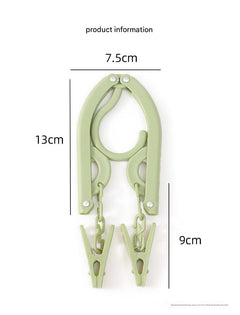 Colourful portable travel hangers for vacation