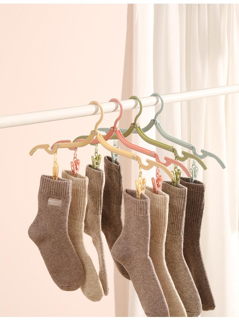 Hanger designed for easy packing and storage