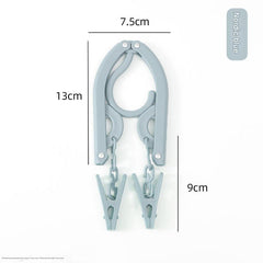 Lightweight travel hanger in stylish colours