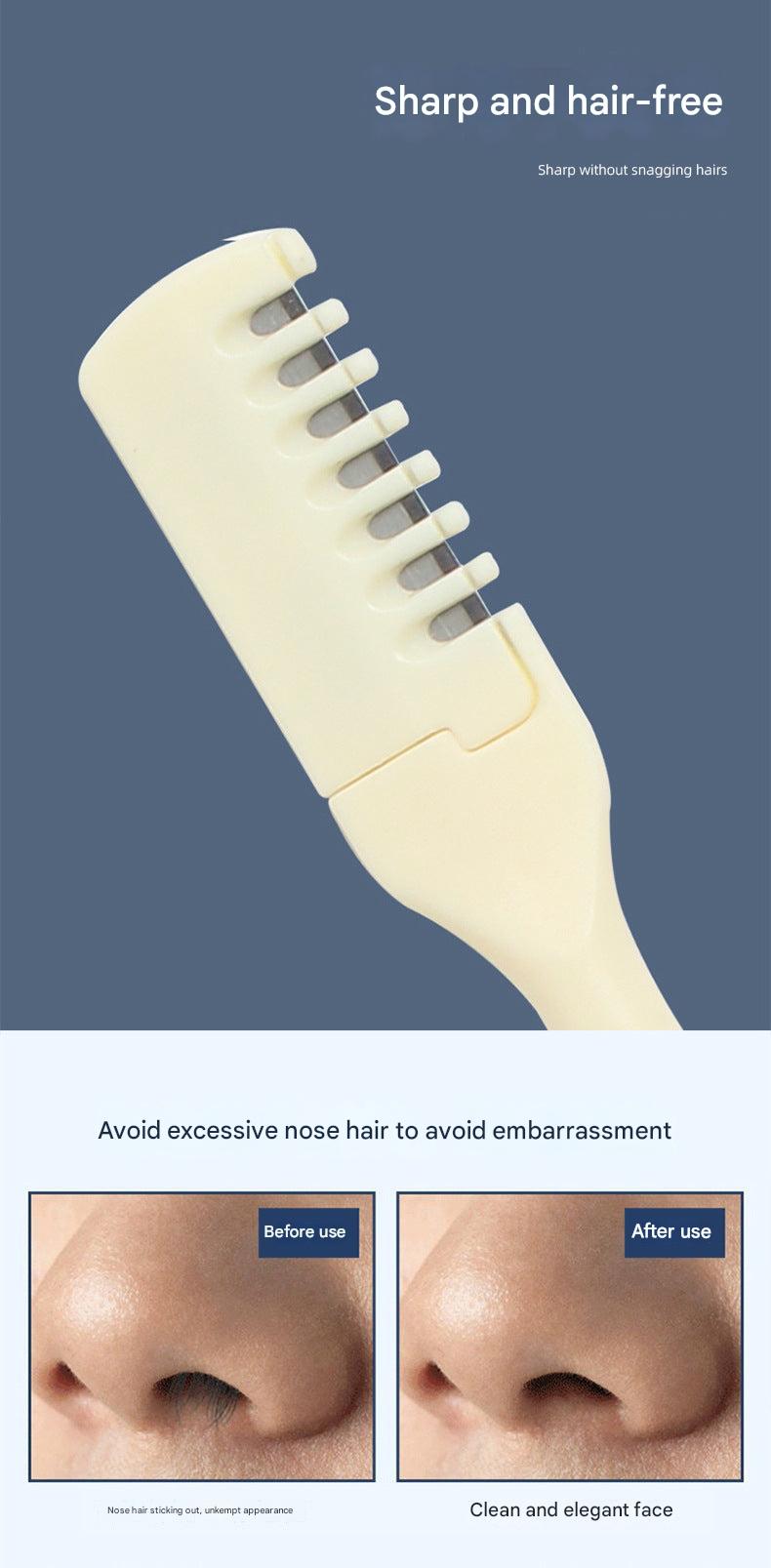 Compact Manual Nose Hair Trimmer durability view