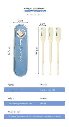 Compact Manual Nose Hair Trimmer front view