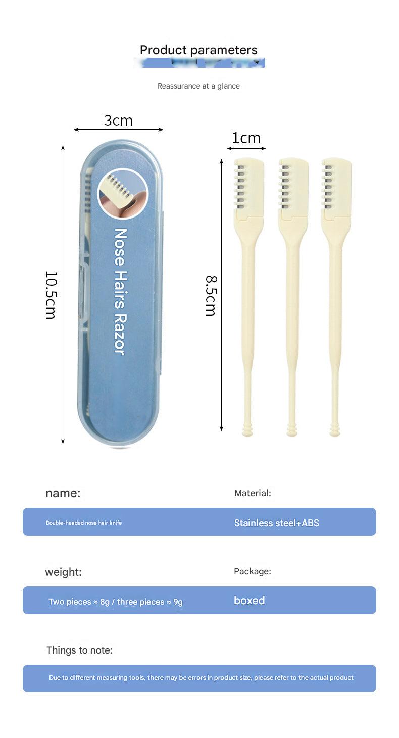Compact Manual Nose Hair Trimmer front view