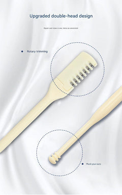 Compact Manual Nose Hair Trimmer side view