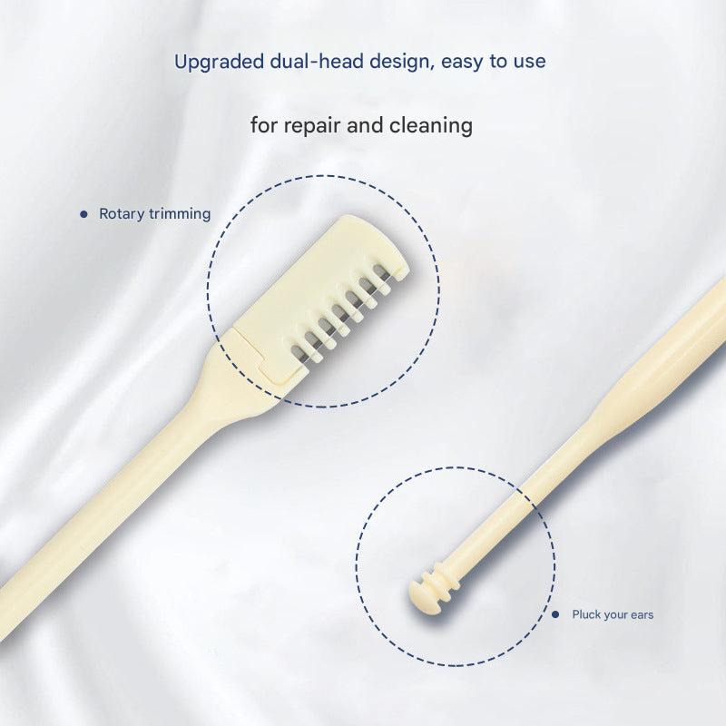 Compact Manual Nose Hair Trimmer in hand