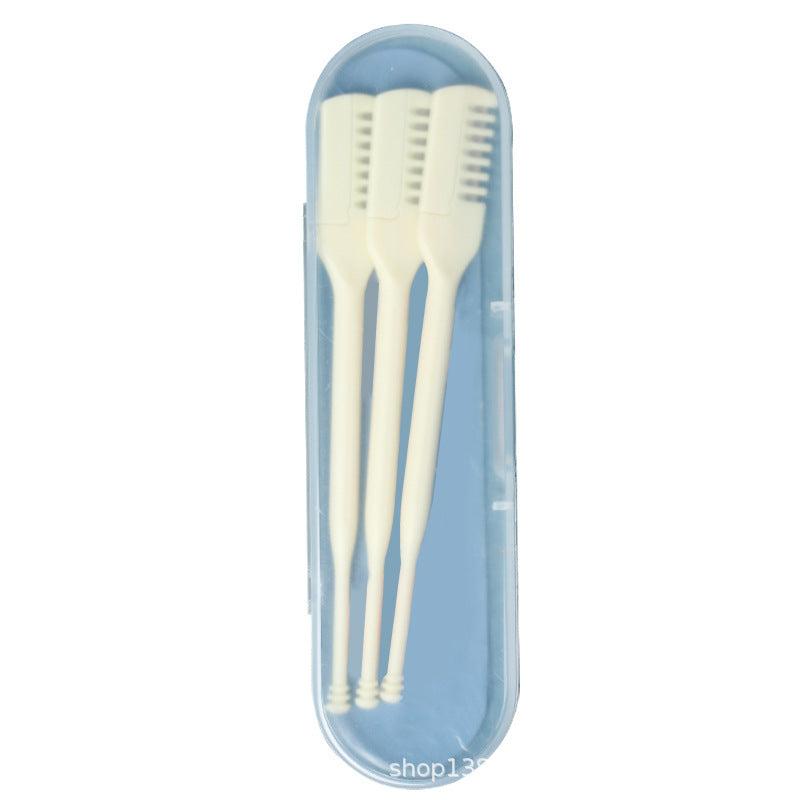 Compact Manual Nose Hair Trimmer with packaging
