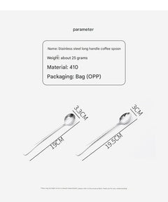 Eco-Friendly Stainless Steel Stirring Spoon Image 1