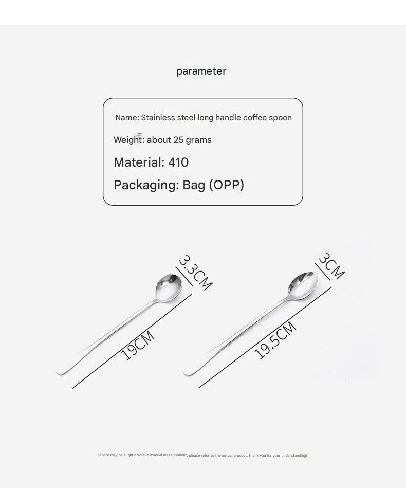 Eco-Friendly Stainless Steel Stirring Spoon Image 1