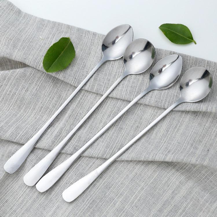Elegant Long Handle Stirring Spoon for Cooking Image 2