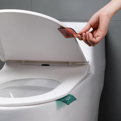 Toilet Lid Lifter in Transparent Red