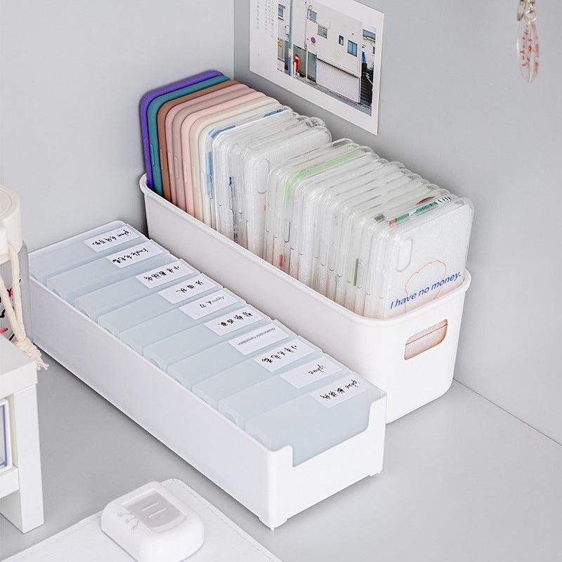 Modern storage solution for makeup and stationery