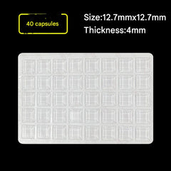 Pack of silicone buffer pads for furniture