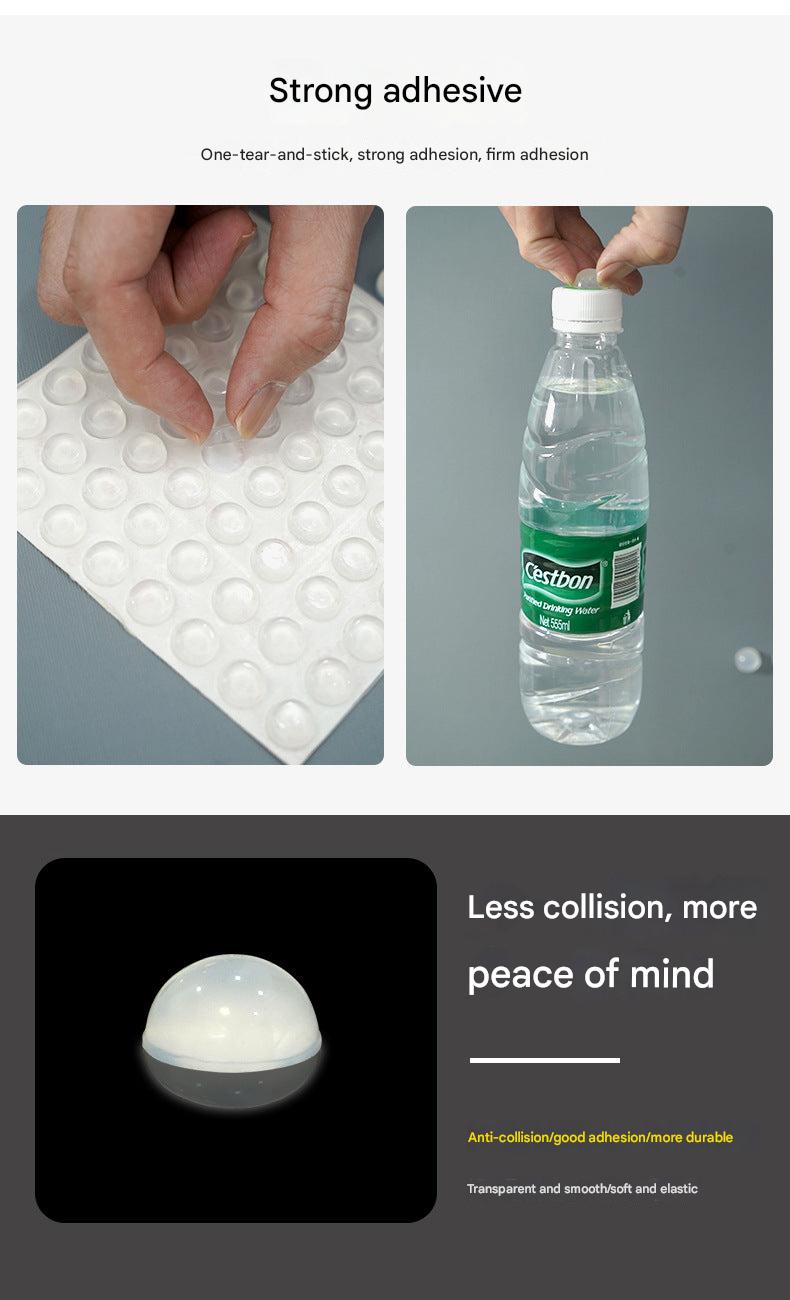 Durable transparent silicone furniture protector