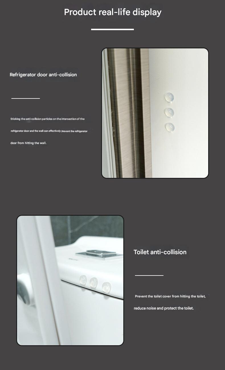 Noise-reducing pad for sliding doors