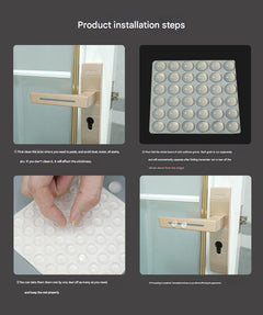 Pack of silicone buffer pads for furniture
