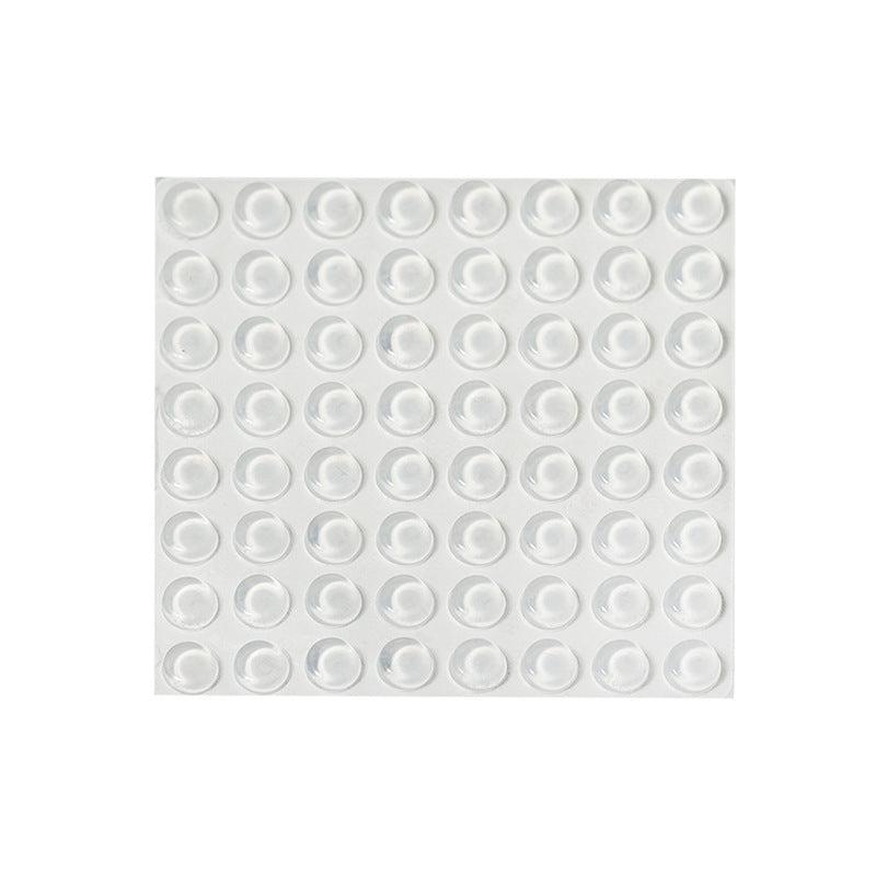 Silicone furniture pad applied to leg