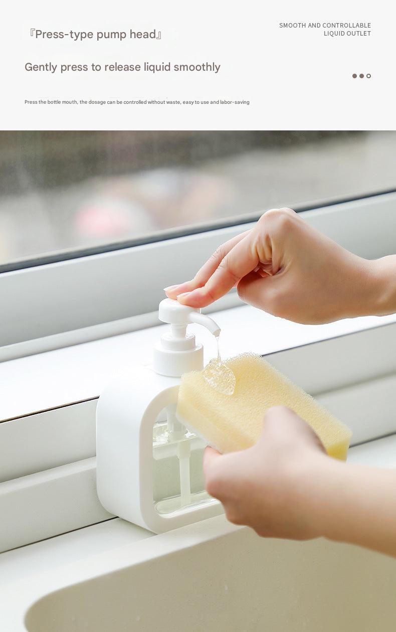 Stylish Japanese design pump bottle