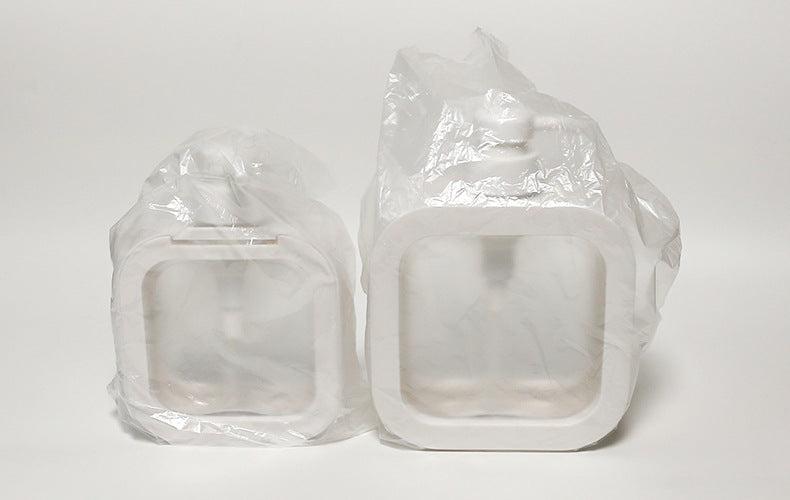 Convenient dispensing of liquid soap