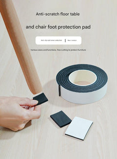 Different colour options for chair leg pads