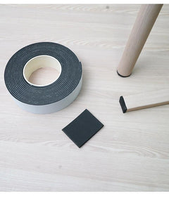Chair leg protector installation process demonstration