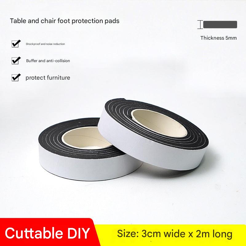 Chair leg protector installation process demonstration