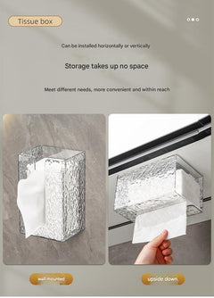 stylish tissue box with pull-out tissues