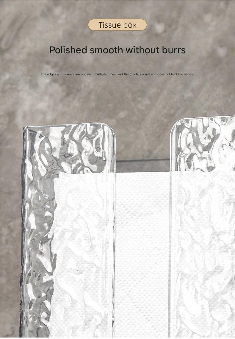 durable transparent tissue holder