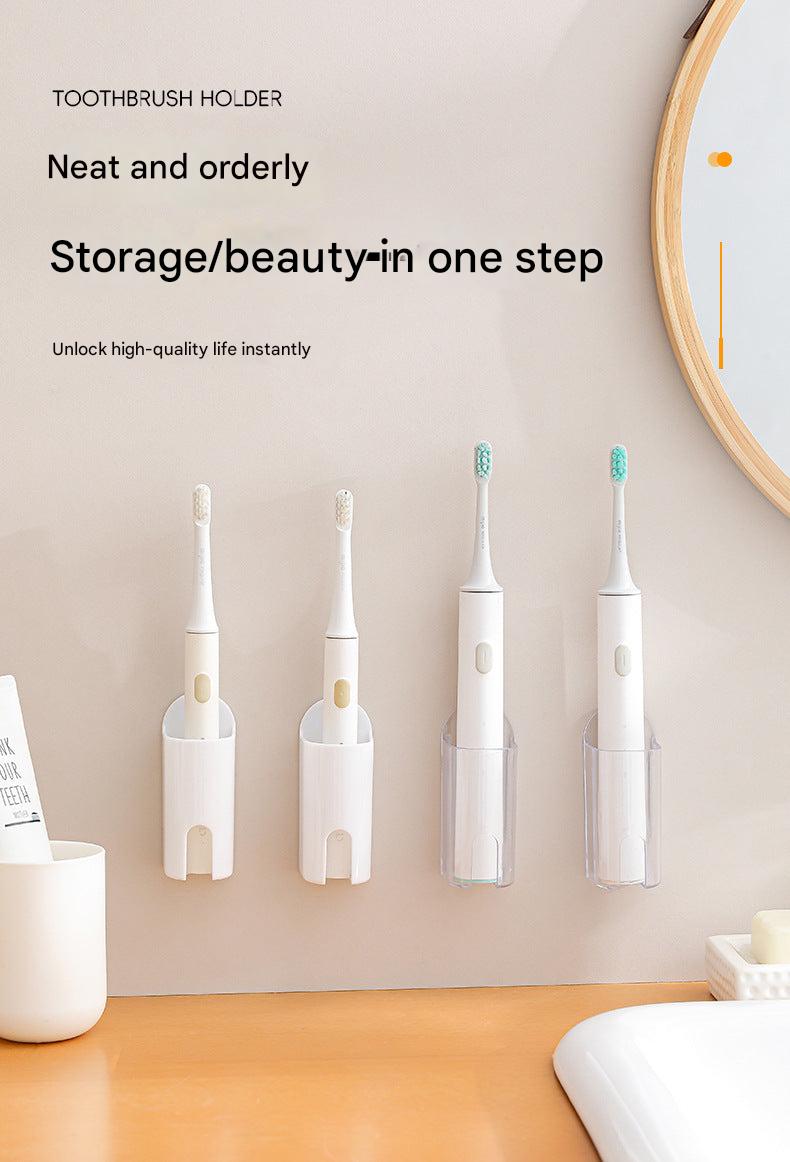 Functional toothbrush holder features