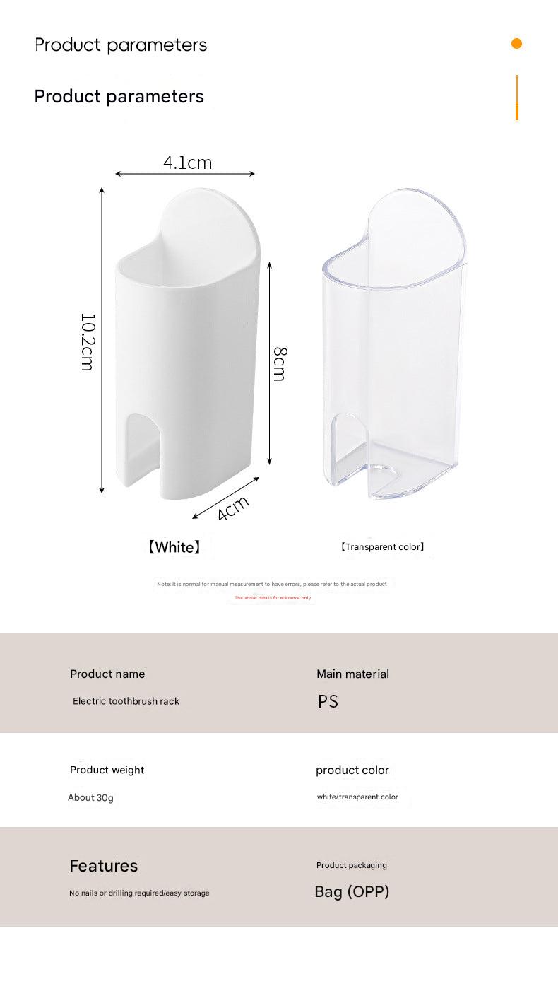 Suction cup design toothbrush holder mounted