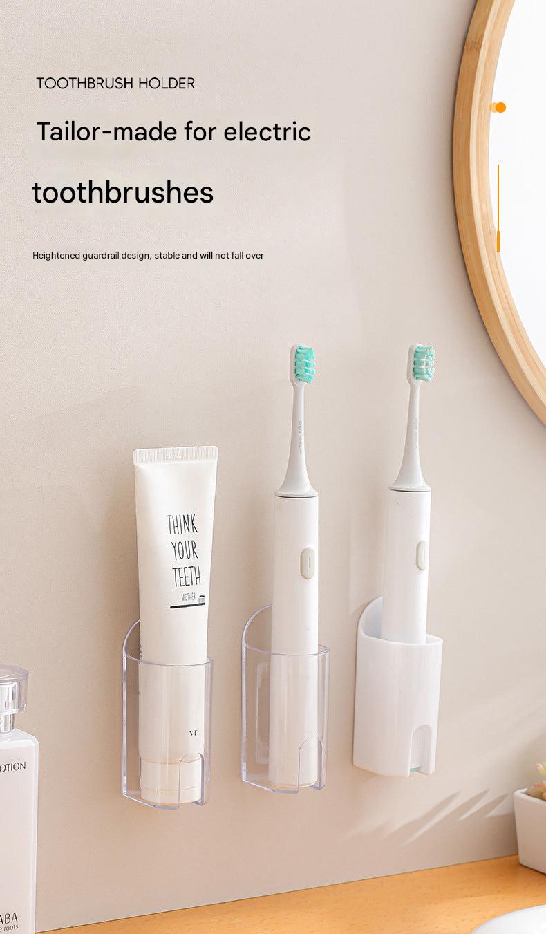 Multiple toothbrushes organised stylishly