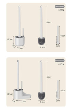 Boxed Packaging of Toilet Brush Set Image 4