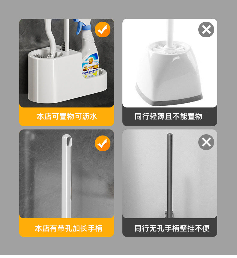 Compact Toilet Brush Set for Easy Storage Image 5
