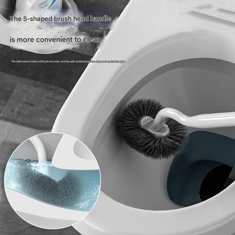 Soft Bristle Toilet Cleaner in Action Image 3