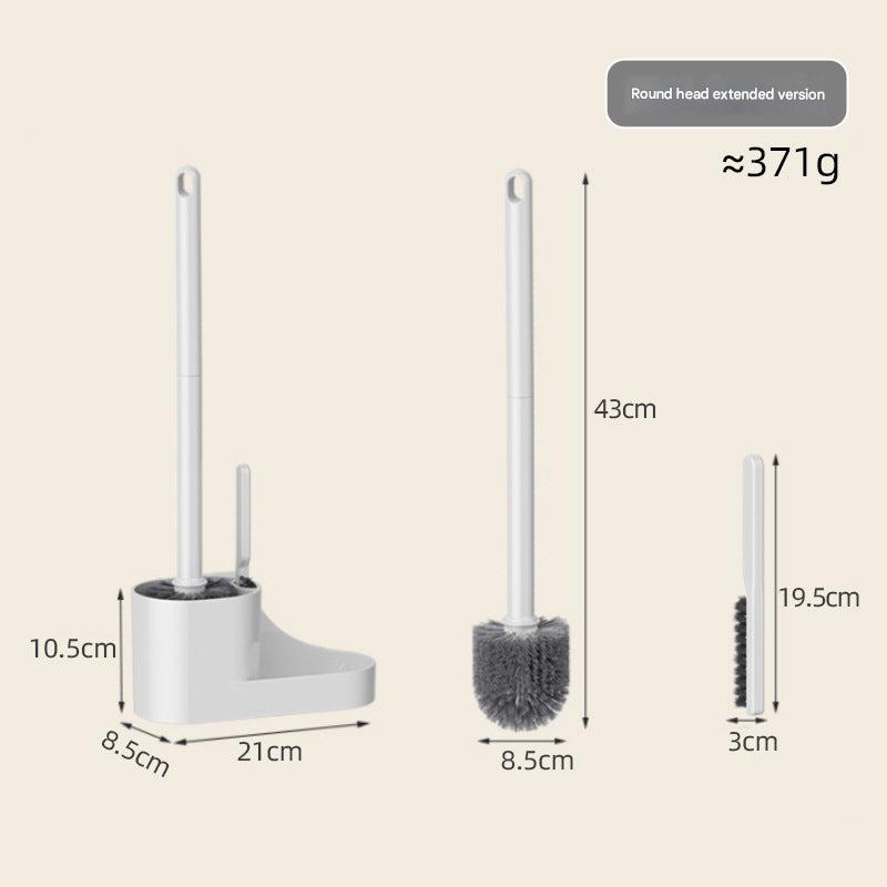 Non-Scratch Toilet Brush for Hard-to-Reach Areas Image 7