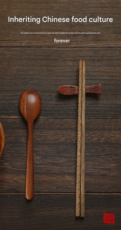 heat resistant wooden chopsticks under sunlight