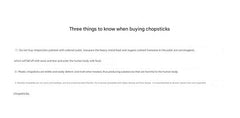 chopsticks set arrangement for family dining